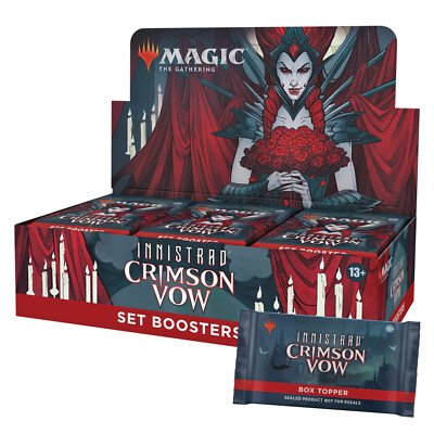 Innistrad Crimson Vow 30 Englisch Set Booster Magic The Gathering