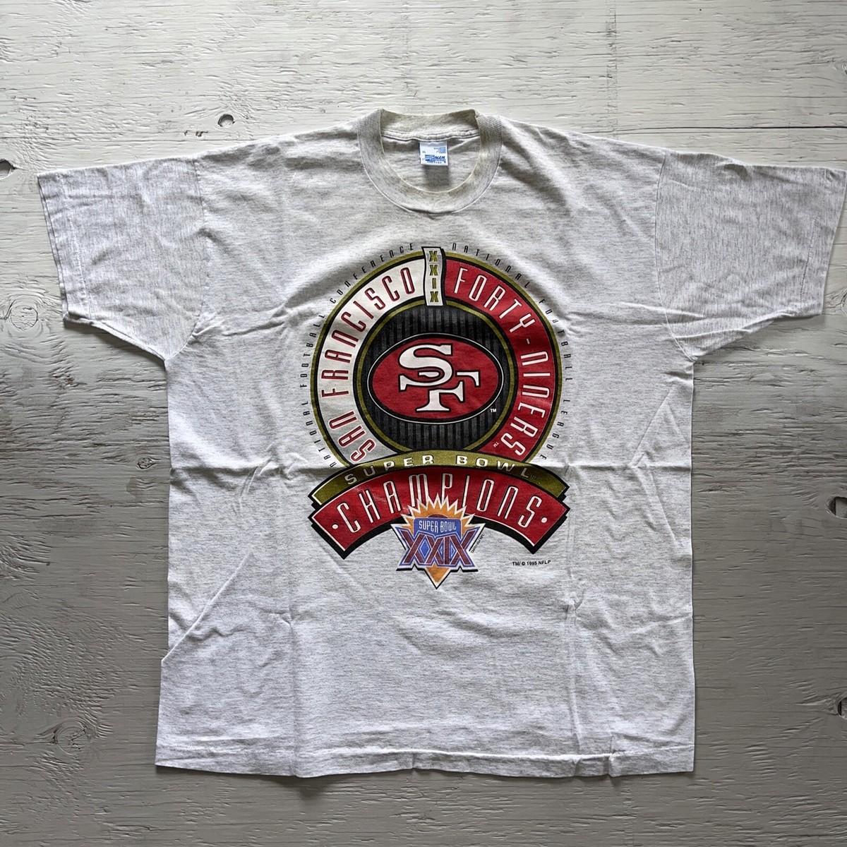 Vintage 1995 Salem San Francisco 49ers Super Bowl Champions Shirt