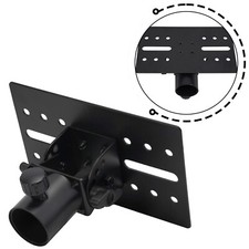 Rotatable 35mm Metal Mount Tripod Pole DJ Speaker Stand Adapter Top Cap
