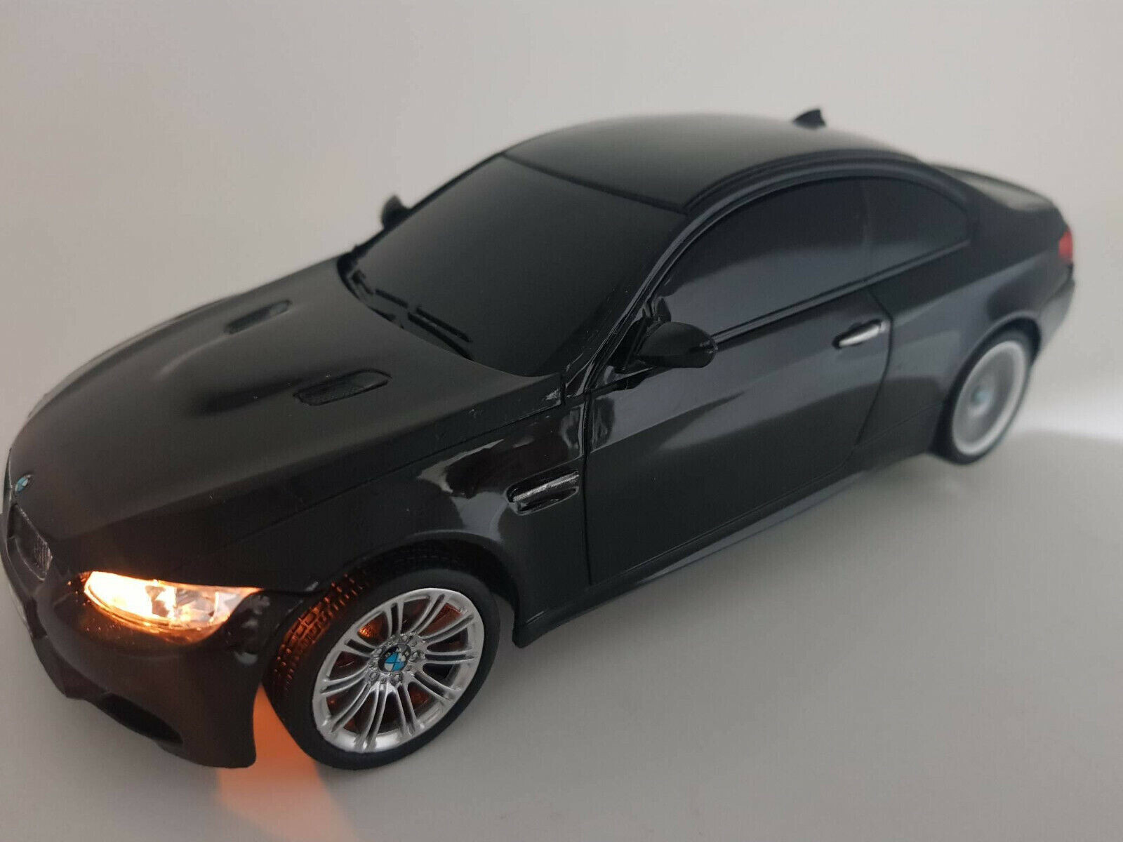 BMW M3 Black LED LIGHTS Radio Remote Control Car 1/24 Scale Official Licensed