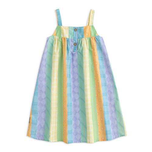 Toddler Dress Rainbow Striped Little Girls Summer Dress Sleeveless Dress Boho... - Picture 2 of 7