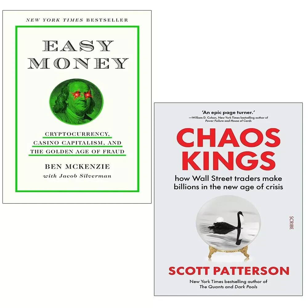 Easy Money Ben McKenzie,Jacob Silverman,Chaos Kings Scott Patterson 2 Books  Set | eBay UK