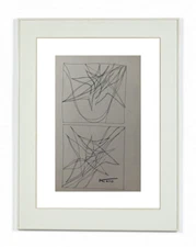 The Japanese Painter Hajime Kato (1925-2000) Original Abstraction 1960/70 (180)