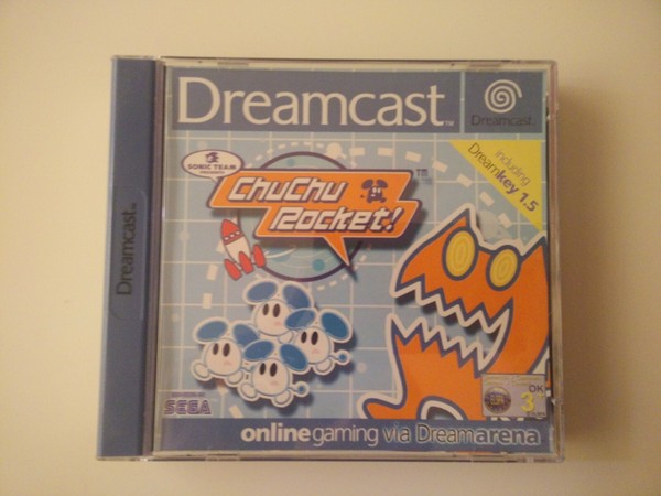 ChuChu Rocket! SEGA Dreamcast PAL Completo Incluye Dreamkey 1.5