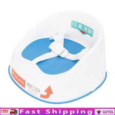 Toddler Booster Seat 3-Point Harness Portable Easy Clean Lightweight Safe Dining