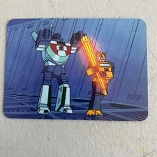 A QUARTEX OF ENERGY #44 TRANSFORMERS MILTON BRADLEY ACTION TRADING CARD