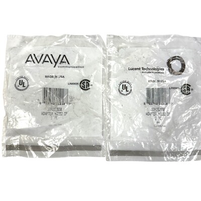 Lucent Avaya 1041522558 Adapter 4002B IP Made in USA, 2 Pcs