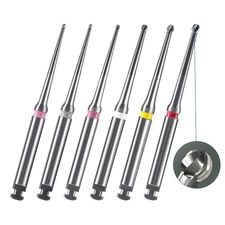 Dental Long Neck Microscope Endo Tungsten Carbide Bur RA 31/34MM Low Speed Drill