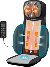 Snailax Full Body Massage Chair Pad, Neck Back Massager with Heat, Customizable