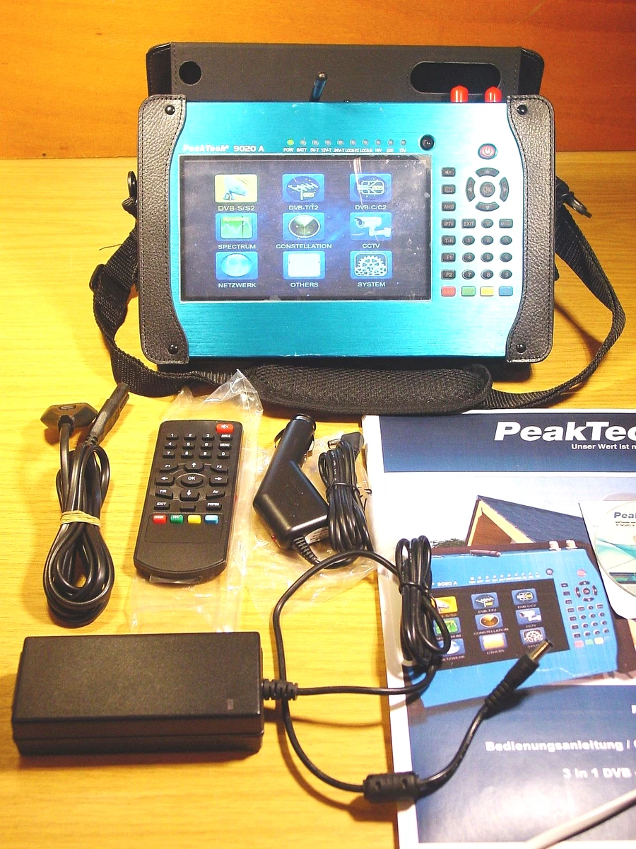CAT III 600V Meetapparaat PeakTech Analoge Multimeter P 3201 - Cat III 600V, Meetspanning, Stroom, Weerstand En Continuïteit CAT III 600V Meetapparatuur