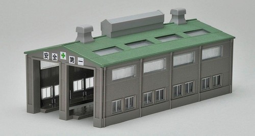 Cobertizo de locomotoras Tomytec 042129, 2 puestos | Zustand: Neu