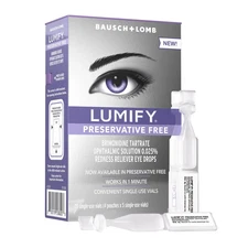Preservative-Free Eye Drops for Whiter, Brighter Eyes - 20 Single Vials