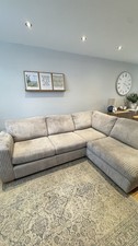 DFS Heydon Corner Sofa Left Hand Arm Facing, Open End, Grey