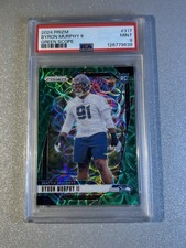 2024 Panini Prizm Byron Murphy II Green Scope /75 Seahawks Rookie PSA 9 Pop 1