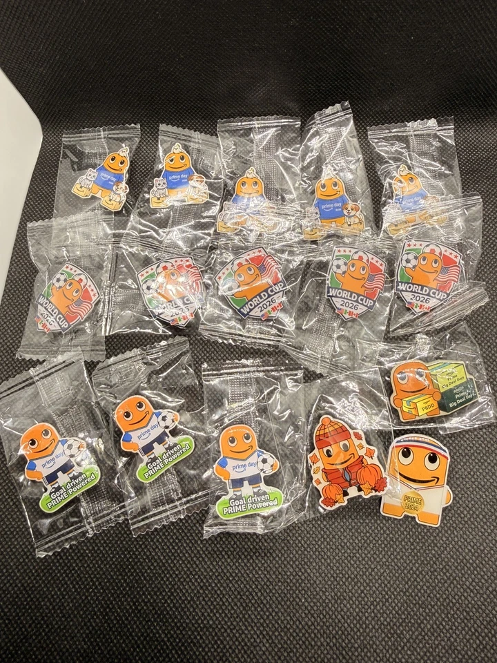 Amazon Peccy Pin lot-Prime day 24/26 + World Cup 2026+Thanksgiving + Goal Driven - Image 1 of 1