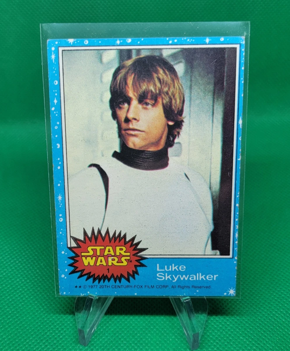 Luke Skywalker Star Wars-Series 1 (Blue) Trading Cards for sale | eBay