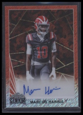 2024 Leaf Collective - 1990 Leaf Auto #90A-MH1 Marcus Harris #/10