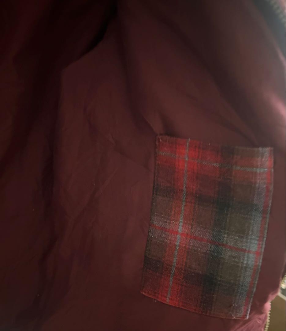 Pendleton Boa Jacket Blouson Check Stand Collar M… - image 4