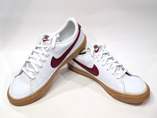 Nike Court Legacy GS White/Red/Gum Kid's Sneakers - Size 6Y NWB DA5380-132