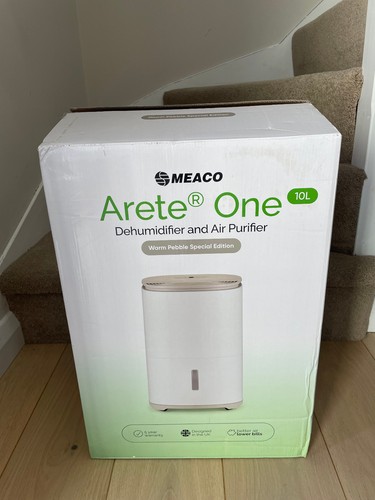 Meaco Arete One 10L — FREE delivery, Warm Pebble