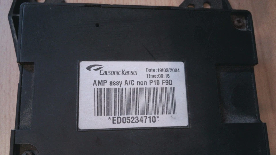 Steuergerät Komfort Nissan F9Q260 ED05234710 P12 Primera 1.9 dCi - Bild 2 von 3