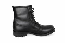 Triumph Sympatex Black Leather Mens SZ 9 US / 42 EU Motorcycle Boots W/ Side Zip Triumph Men Motorcycle & Powersports Boots for sale | eBay main image 3