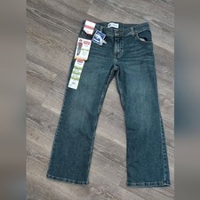 Wrangler classic boot cut jeans boys size 10 husky. NWT