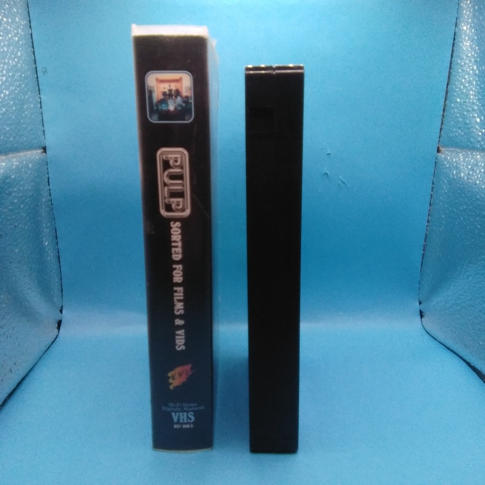 Resolution Generalist vhs Pulp - Sorted For Films & Vids VHS Pal Video Cassette Music 61 ...