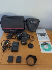 Panasonic Lumix G2 Camera with Lumix Lens Kit, Charger, and Batteries, X2 Cases