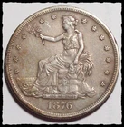 1876-S TRADE DOLLAR  Smalls Original Sharp XF+ /AU  #38D49