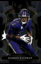 Rashod Bateman 2025 Panini Select #62 Ravens NFL READ FREE SHIPPING AutographDen