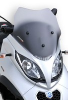 Piaggio 125 300 500 MP3 -11/18 Windschutzscheibe Sport Ermax Grau Satin -0353013