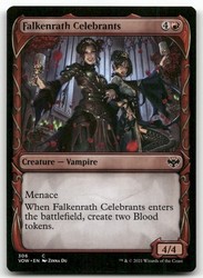 Falkenrath Celebrants (Showcase) - Innistrad: Crimson Vow