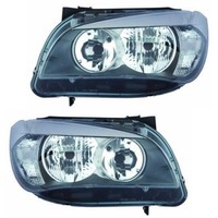 Halogen Scheinwerfer Set Links & Rechts Hauptscheinwerfer H7/ H7 FüR BMW X1