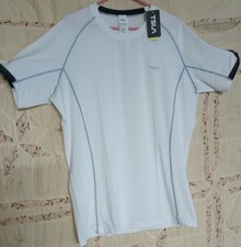 Men's NWT Tesla TSLA white & gray sports shirt XXL 2XL Christmas Gift?