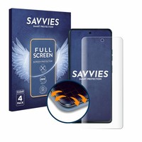 4X Full-Screen Schutz Folie FüR Motorola Moto G75 3D Curved Edge Display