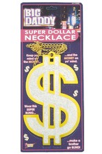 Big Daddy Super Dollar Necklace Costume Accessory
