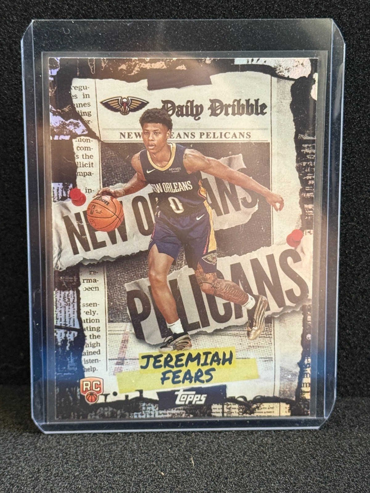 2025-26 TOPPS NBA - DAILY DRIBBLE - JEREMIAH FEARS - PELICANS #DD-37
