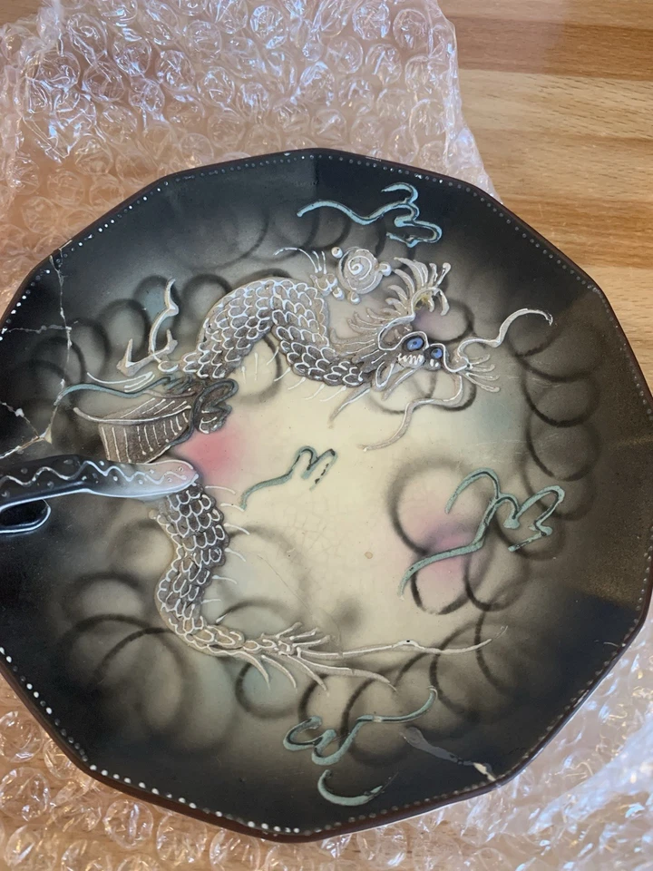 Vintage Moriage Dragonware - Image 2 of 4