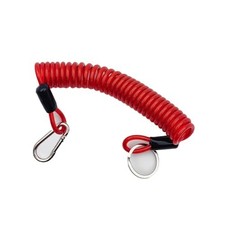 6FT Trailer Breakaway Safety Cable Blue 4Pcs Trailer Brake Away Cable, 1Pcs Red