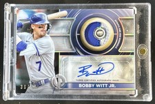 2024 Topps Tribute Bobby Witt Jr. Auto Autograph Patch #/50 Royals