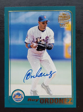2019 Topps Archives Rey Ordonez Fan Favorites Auto #FFA-RO New York Mets