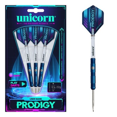 Unicorn Prodigy S1 Steel Dart 95% Tungsten 22g 24g 26g
