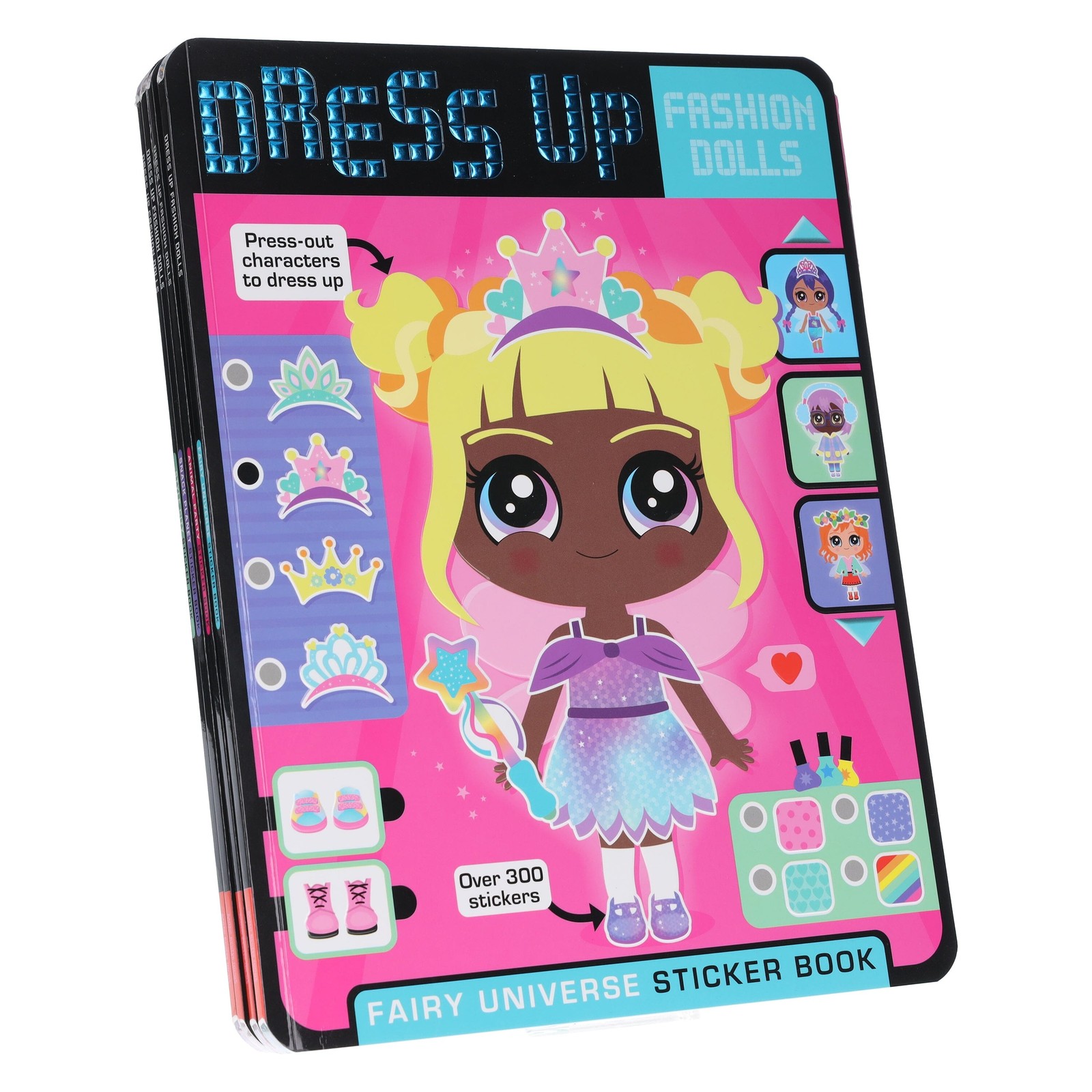 Dress Up Fashion Dolls by Sophie Collingwood 4 Sticker Activity Books-Ages 5+-PB - Image 4