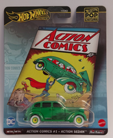 Hot Wheels Action Comics #1 Action Sedan Real Riders HVJ50
