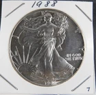 1988 ASE – 1 oz Fine Silver – Attractive Circulated/BU Example
