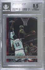 1997-98 Topps Chrome Michael Jordan #123 BGS 8.5 HOF 0q3