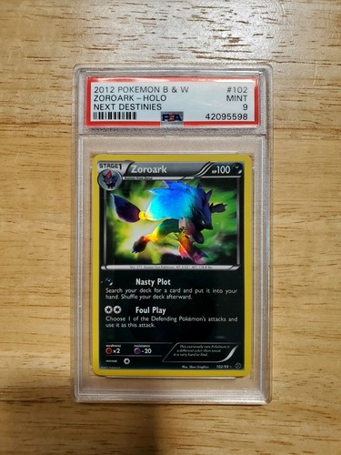 Zoroark graded PSA 9 for sale on eBay