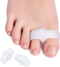 12-Pack Bunion Corrector - Gel Toe Separators W/ 2 Loops, Big Toe Spacers