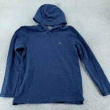 Vineyard Vines Hoodie Mens Medium Blue Performance Stretch Pullover Sweatshirt